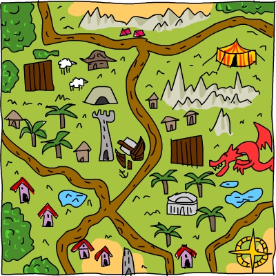 Treasure map